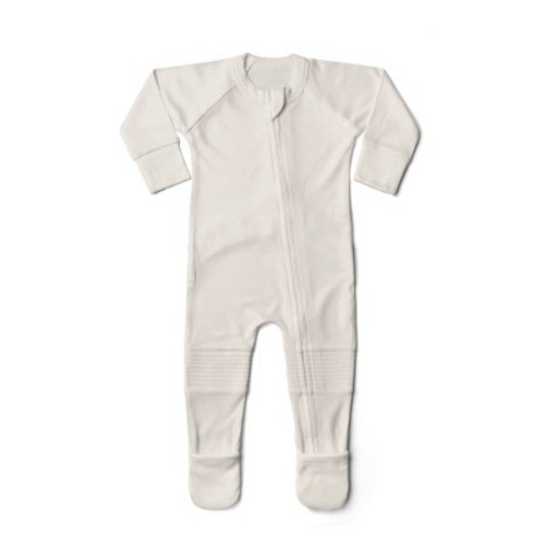 Goumikids Viscose Made From Bamboo + Organic Cotton Sleep And Play Zippered Jumpsuit