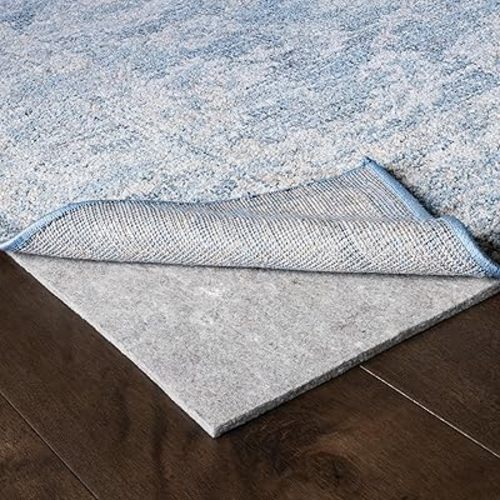 RUGPADUSA, 8'x10', 100% Felt Rug Pad (1/2" Thick), Safe for All Floors, Low-VOC, Made in The USA, 2-Year Warranty