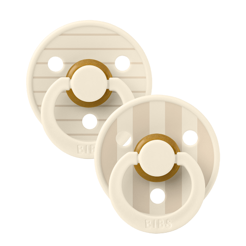 BIBS Studio 2-Pack Pacifiers - Ivory Vanilla Mix – Bibsworld store US