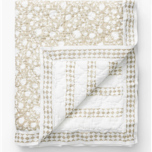 Arcadia Block Print Kids Quilt