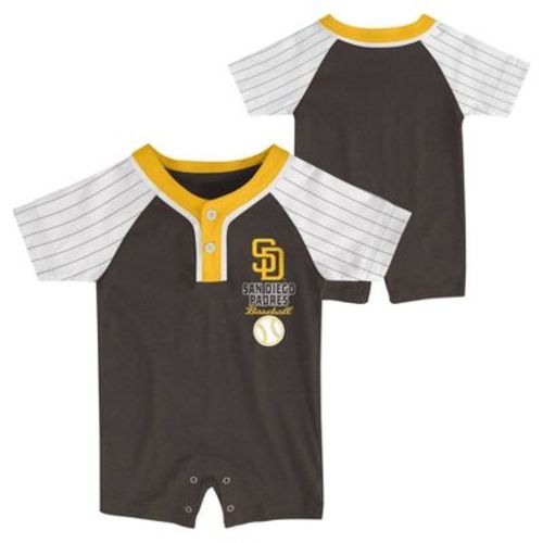 MLB San Diego Padres Newborn Romper - 3-6M