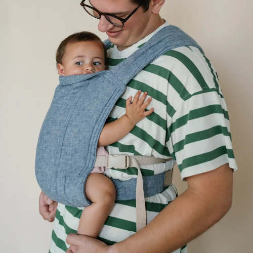 Hope & Plum Indigo Lark Baby Carrier | Ergonomic Soft Structured Carrier