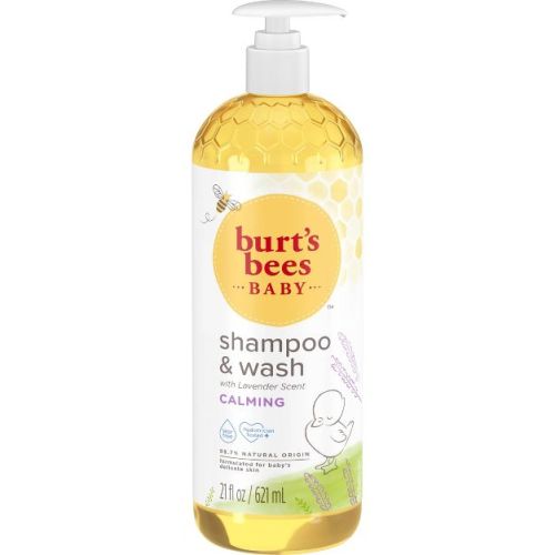 Burt's Bees Baby Shampoo & Wash, Calming - 21oz: Paraben-Free, Whole Body Liquid, Lavender Scented, Normal Skin : Target