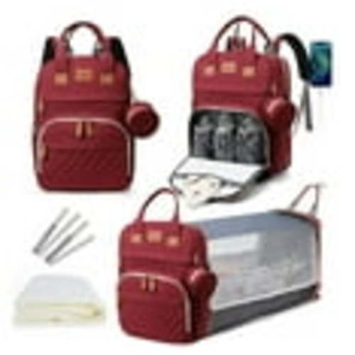 Top-rated Diaper Backpack with Built-in Changing Station, Diaper Bag with Organizing Pouches and Insulated Bottle Pocket - Must-Have Baby Bag Essentials, Diaper Bag Tote, and Organizer.
