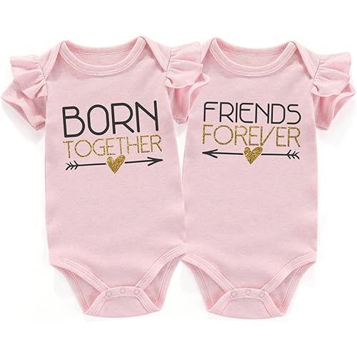 Born Friends Newborn Twins Outfits Boy And Girl Baby Items outfits matching