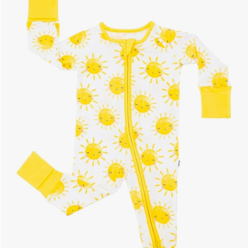 Little Sleepies Zipper Pajamas for Baby Boys & Baby Girls, Toddler Pajamas, Snug Fit, 2-Way Zipper, Viscose from Bamboo
