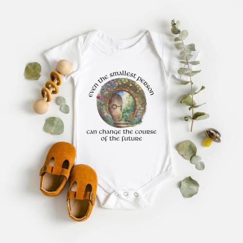 Baby Hospital Outfit, Going Home LOTR Baby Outfit Gift, Hobbit Halfling Baby Tee, Nerdy Baby Gift, New Mom Dad Gift, Expecting Mom Dad Gift