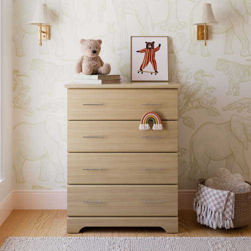 Storkcraft Brookside 4 Drawer Nursery Chest, Driftwood