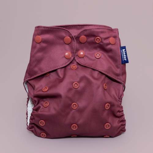 Solid Color: Essentials Pocket Cloth Diaper with Athletic Wicking Jersey, Grows with your Baby