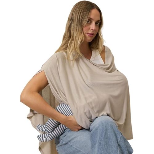 Solly Baby Nursing Cover, Ultra-Breathable, Lightweight Breastfeeding Cover-Up, Buttery-Soft Fabric, Universal Fit, Postpartum Essentials, Newborn Must Haves, Spelt