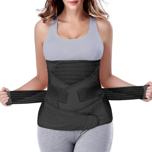 ChongErfei 3 in 1 Postpartum Support Belly/Waist/Pelvis Belt