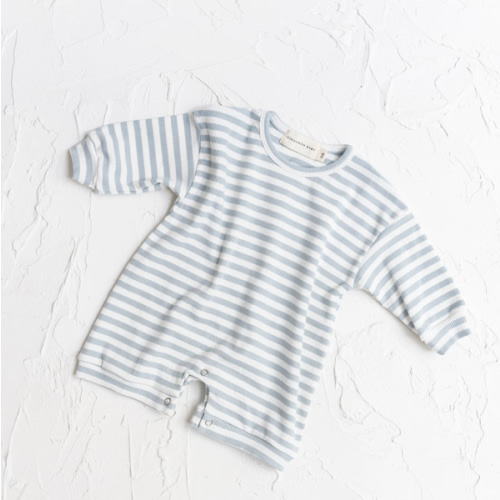 Hampton Romper - Baby Blue