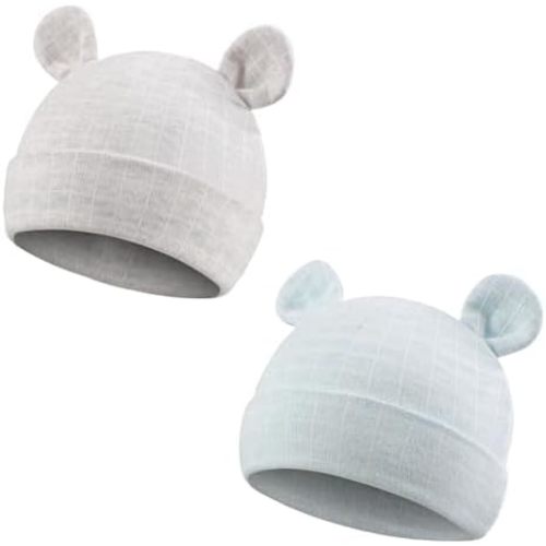 Cotton Newborn Baby Girls Hat Spring Newborn Boys Hat Cute Rabbit Infant Beanie