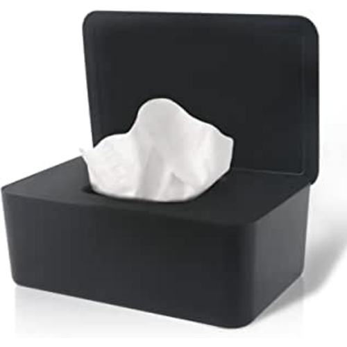 Amazon.com: LEQXGO Baby Wipes Dispenser, Wipes Dispenser Baby Wipes Case, Baby Wipe Holder for Fresh Wipes, Non-Slip Wipes Case, Wipe Container with Sealing Design Lid (Black) : Baby