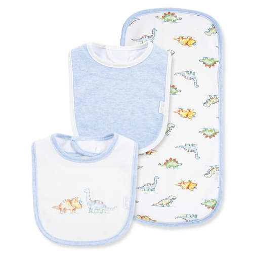 Dinomite Bib & Burp Set - Little Me