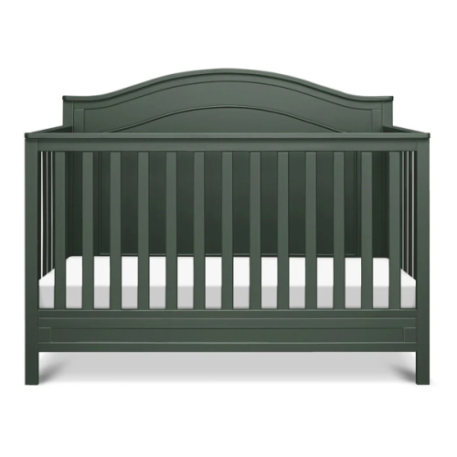 Charlie 4-In-1 Convertible Crib - Forest Green