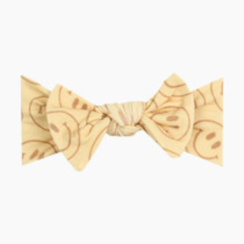Copper Pearl Knit Headband Bow - Vance