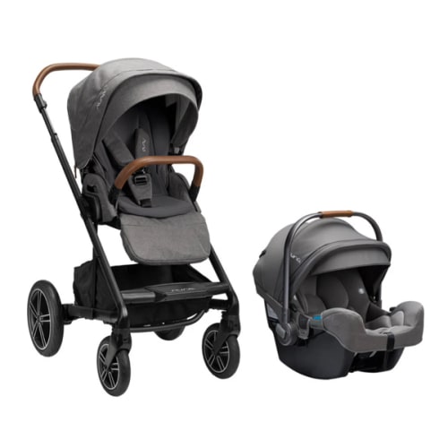 Nuna MIXX Next Stroller w/ Magnetic Buckle + PIPA RX Infant Car Seat Travel System