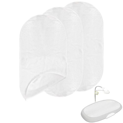 Changing Pad Liners (3 Count) Compatible with Skip Hop - Changing Pad Cover, Washable Soft and Warm Liners, Non-Slip Design, Reusable and Portable Replacement Liner, Perfect for Diaper Needs