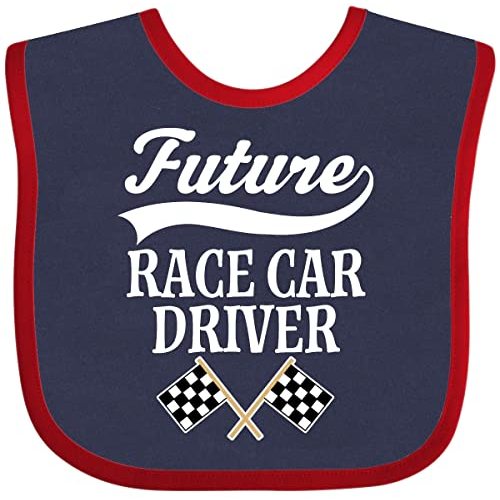inktastic Future Race Car Driver Racing Baby Bib