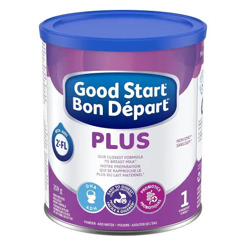 GOOD START PLUS 1 Powder Baby Formula, Easy to Digest, Contains DHA For Brain & Eye Development, Probiotics and 2'-FL, 359g