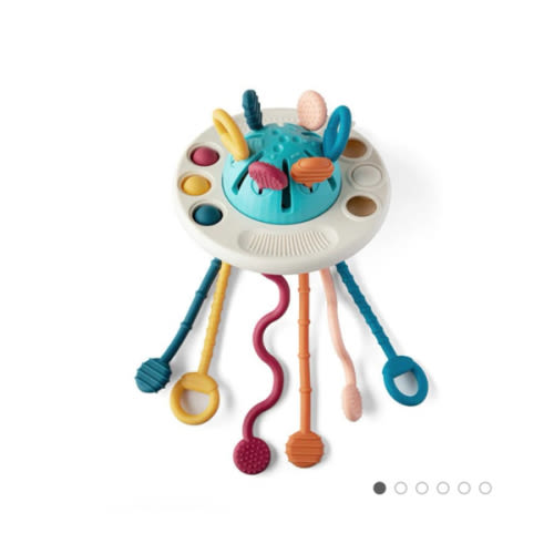 UFO Silicone Pulling Toy