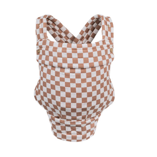 The Monarch Carrier - Mocha Check – Mabē