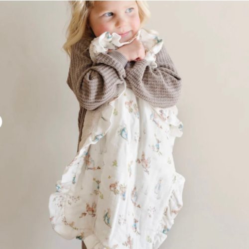 Peter Rabbit™ Muslin/Lush Mini Blanket | Saranoni | Saranoni