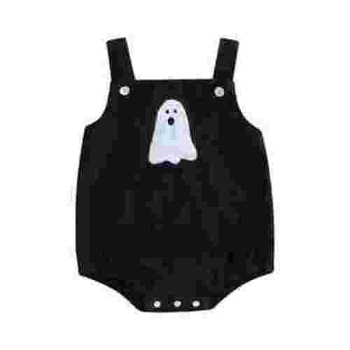 Baby Toddler Girls Boys Corduroy Rompers Halloween Clothes 0 3 6 12 18 Months Pumpkin/Witch Hat/Ghost Pattern Sleeveless Straps Jumpsuits Bodysuits