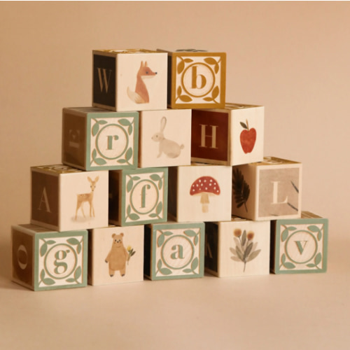 Uncle Goose Watercolor ABC Blocks– Odin Parker