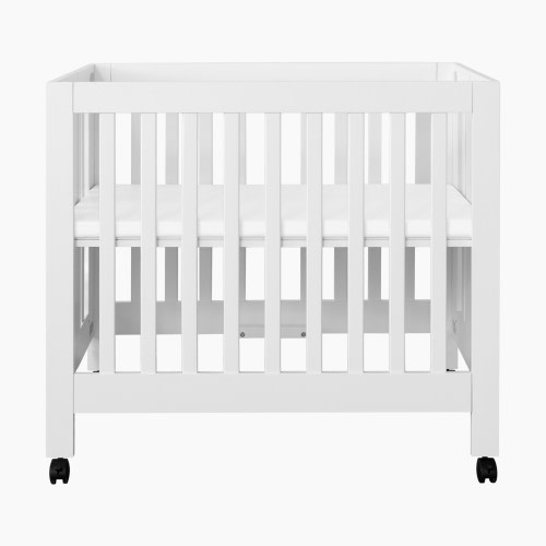 babyletto Origami Mini Crib - White