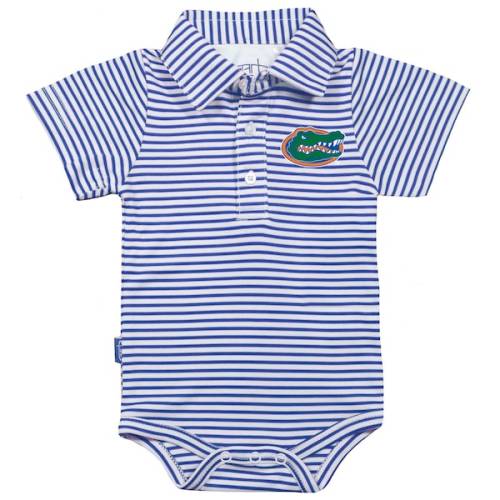 Florida Gators Garb Infant Carson Striped Short Sleeve Bodysuit - Royal/White