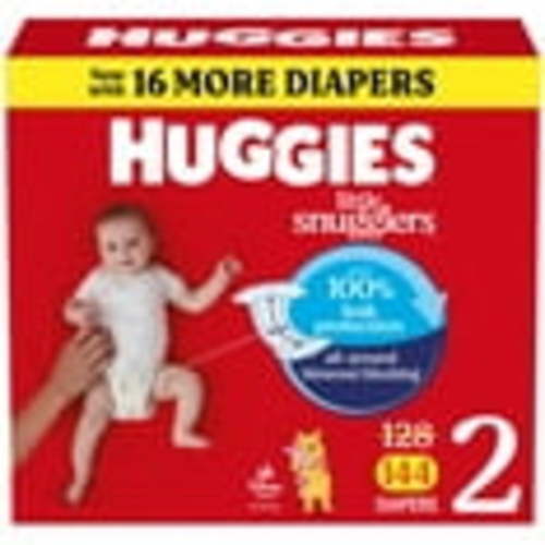 Huggies Little Snugglers Baby Diapers, Size 2 (12-18 lbs), 144 Ct (Select for More)