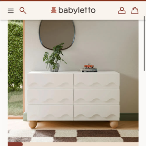 Babyletto Kids Lido Wave 6-Drawer Assembled Dresser