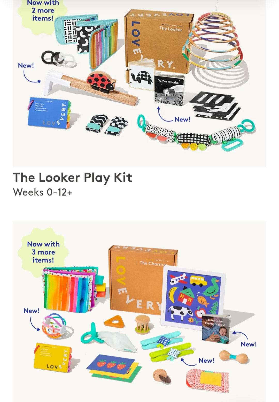 Play Kits for your baby’s first year | Toys for babies | Lovevery