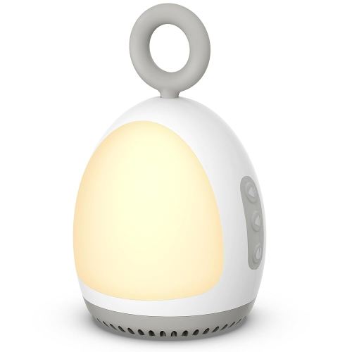 Dreamegg White Noise Machine, Sound Therapy with Night Light & White Noise, Sleep Aid for Anxiety Stress Relief, Meditation Relaxing Gifts for Kids Adults