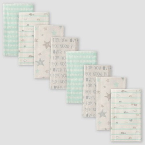 Gerber Baby Flannel Burp Cloths
