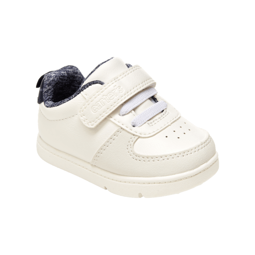 Every Step® First Walker  Casual Sneakers - White - Carter's | Carter's