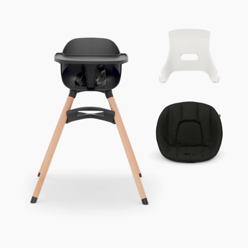 Lalo High Chair + Infant Kit - Licorice