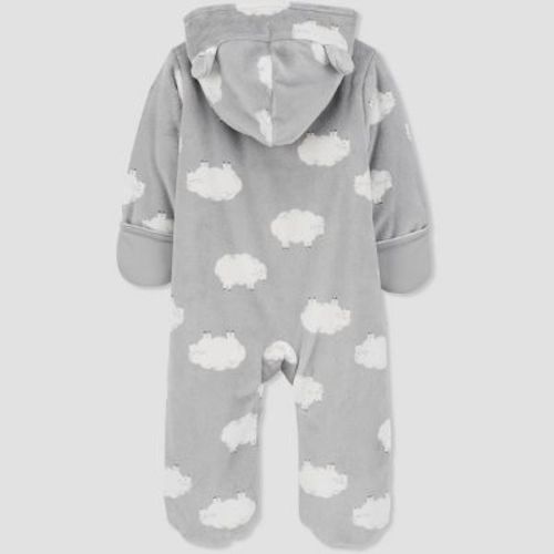 Carter's Just One You®️ Baby Sheep Romper - Gray Newborn : Target
