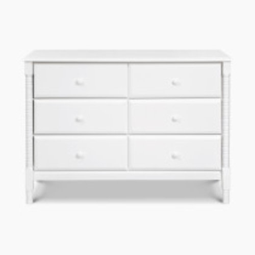 daVinci Jenny Lind Spindle 6-Drawer Dresser - White