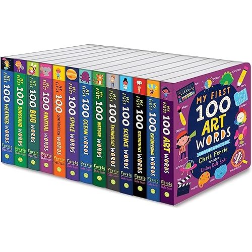 My First 100 Words series set (My First STEAM Words) Board book – April 18, 2022