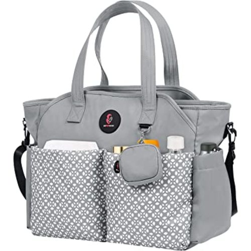 Diaper Bag Tote: Large Tote Baby Bag Boy Diaper Bag Stylish Girl Diaper Bag,Shoulder Mommy Bag