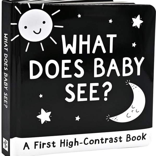 What Does Baby See? A High-Contrast Board Book (Padded Cover)