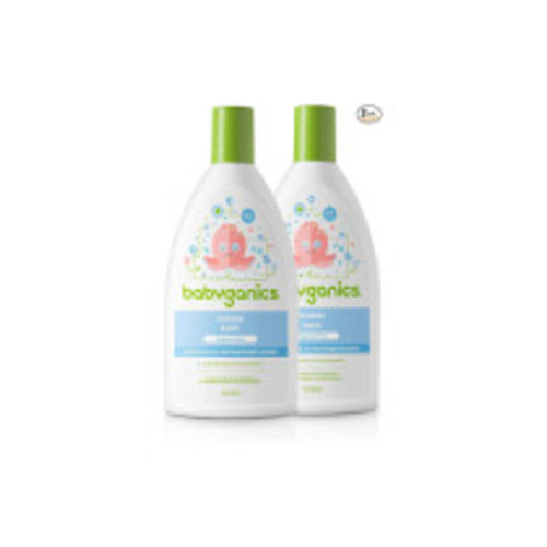 Babyganics Bubble Bath, Fragrance Free