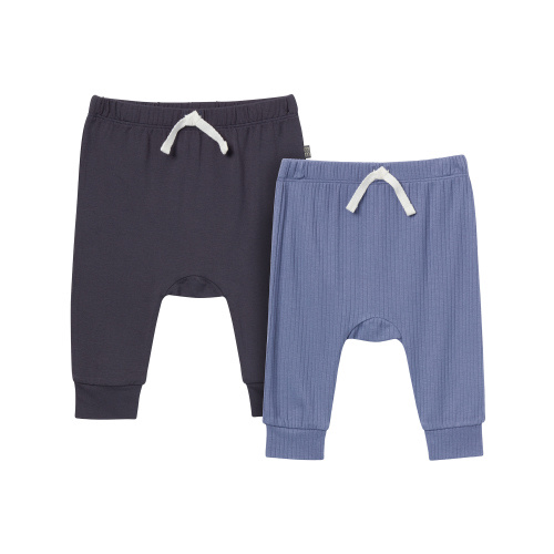 Modern Moments by Gerber Baby Neutral Super Soft Pants, 2-Pack, Sizes Newborn - 12 Months