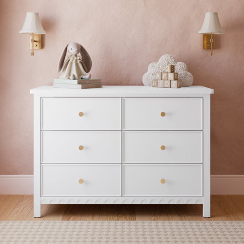 Graco Sasha 6 Drawer Double Dresser & Reviews | Wayfair