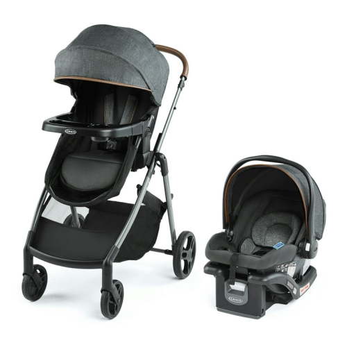 Graco Modes Trio Travel System, Infant Stroller, Hemlock, 1 Count