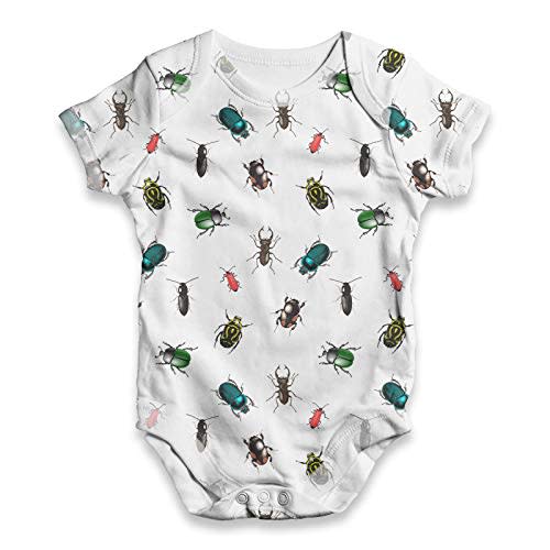 TWISTED ENVY Baby Romper Beetles Species