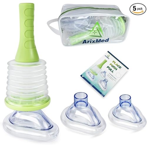 Choking Rescue Device, Portable Airway Suction Device for Children and Adults, First Aid Kit for Kids and Adults - Travel Kit